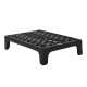 Cast Iron Double Brick Air Vent - Black Finish