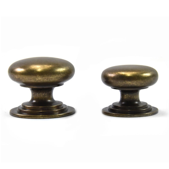 Antique Brass Victorian Cabinet Knob