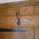 Traditional Coat Hook - Black Finish