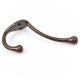 Traditional Coat Hook - Rust Finish