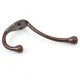 Traditional Coat Hook - Rust Finish