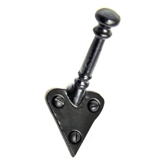 The Stick Coat Hook - Black Finish