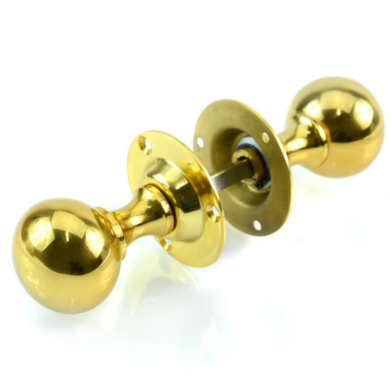 Brass Round Door Knobs