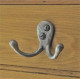 Kirkpatrick  1174 Double Loop Coat Hook - Pewter Finish