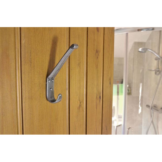 Kirkpatrick 212 School Coat Peg Hook - Pewter Finish