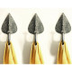 Blacksmith Pewter Patina Shropshire Hat and Coat Hook