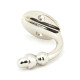 Single Acorn Hook - Polished Nickel