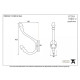 Hat and Coat Hook - Polished Bronze
