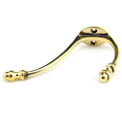 Hat and Coat Hook - Aged Brass