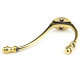 Hat and Coat Hook - Aged Brass