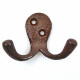 Porthos Coat Hook - Rust Finish