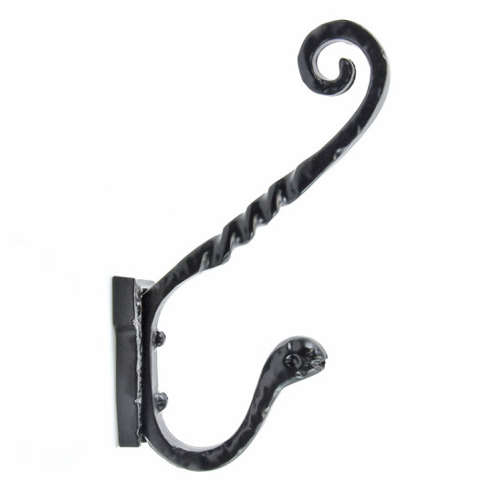 Twisted Scroll Coat Hook