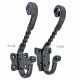 Twisted Scroll Coat Hook