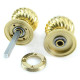 Brass Spiral Door Knobs