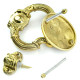 Brass Chatsworth Door Knocker