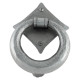 Blacksmith Pewter Patina Ring Door Knocker
