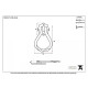 Traditional Blacksmith Pear Door Knocker