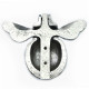 Polished Chrome Bee Door Knocker