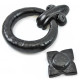 Circular Fleur de Lys Door Knocker