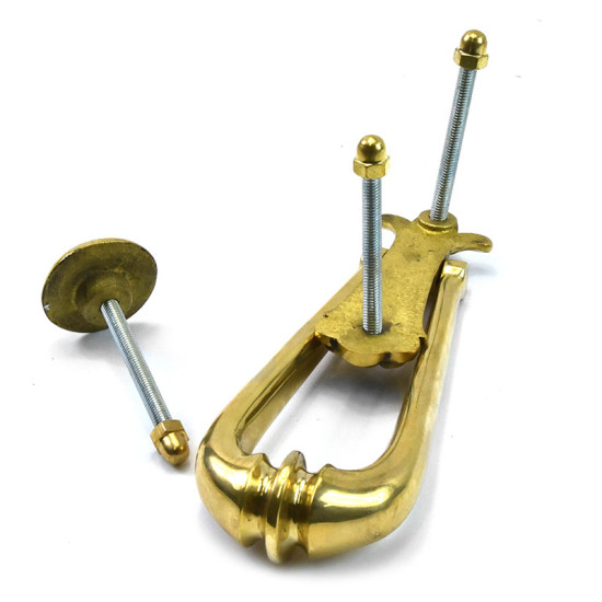 Brass Teardrop Door Knocker - SECONDS