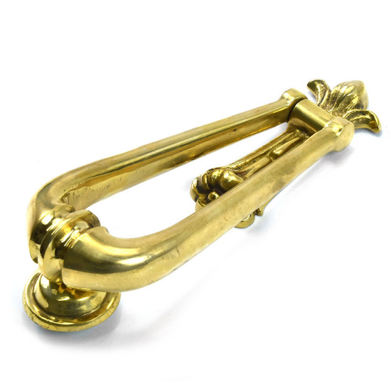 Brass Teardrop Door Knocker - SECONDS