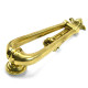 Brass Teardrop Door Knocker - SECONDS