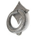 Kirkpatrick A6058 Ring Door Knocker - Argent Finish