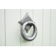Kirkpatrick A6058 Ring Door Knocker - Argent Finish