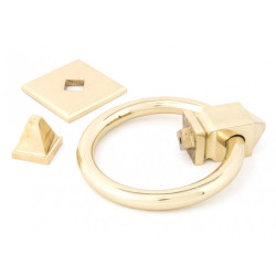 Bloomsbury Round Door Knocker - Polished Brass