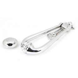 Polished Chrome Teardrop Door Knocker