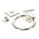 Bloomsbury Round Door Knocker - Polished Nickel