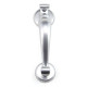 Doctors Door Knocker - Satin Chrome