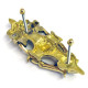 Brass English Rose Door Knocker