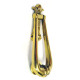 Brass Teardrop Loop Door Knocker