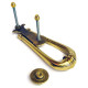 Brass Teardrop Loop Door Knocker