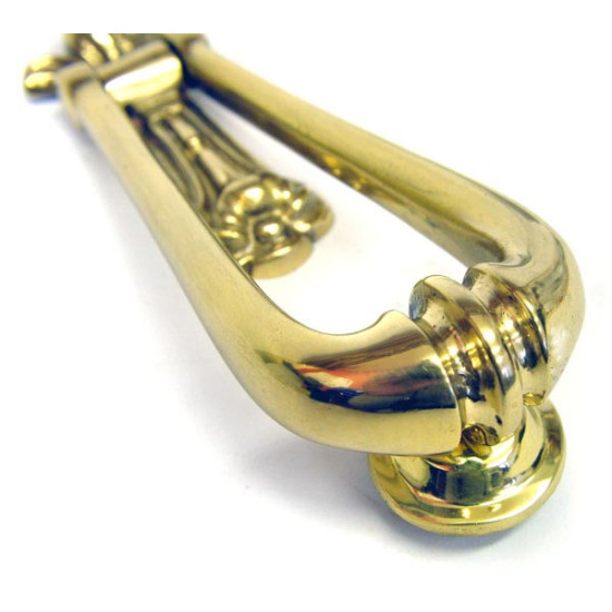 Brass Teardrop Loop Door Knocker