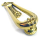 Brass Teardrop Loop Door Knocker