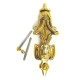 Brass Willow Twist Door Knocker