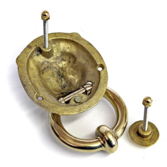 Brass Lion Head Door Knocker