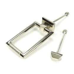 Polished Nickel Brompton Door Knocker
