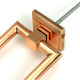 Polished Bronze Brompton Door Knocker