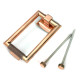 Polished Bronze Brompton Door Knocker