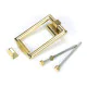 Polished Brass Brompton Door Knocker