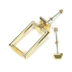 Polished Brass Brompton Door Knocker