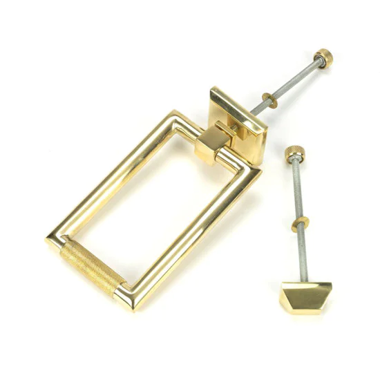 Polished Brass Brompton Door Knocker