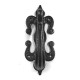 Kirkpatrick 944 Double Fleur De Lys Door Knocker