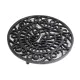 Cats Face Trivet - Heat Resistant for Wood Burning Stoves