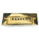 Classic Brass 'Letters' Letter Plate