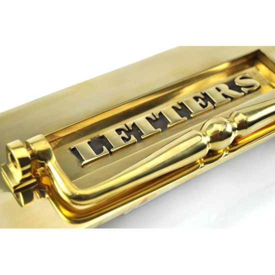 Classic Brass 'Letters' Letter Plate