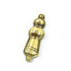Lady Escutcheon - Aged Brass